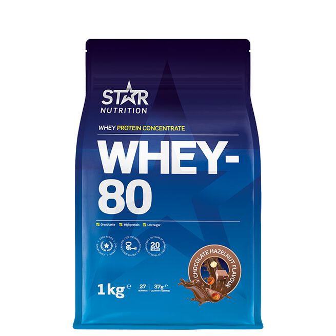 Star Nutrition - Whey - 80 Myseprotein 1kg - Flexfit