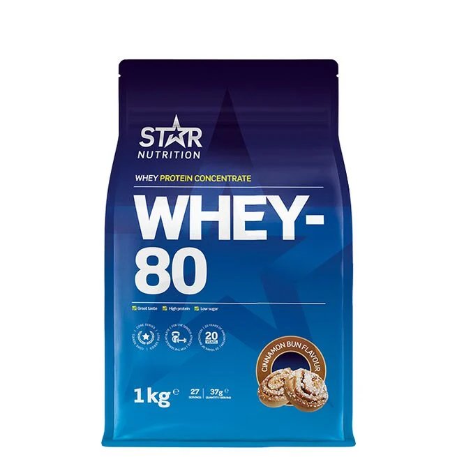 Star Nutrition - Whey - 80 Myseprotein 1kg - Flexfit