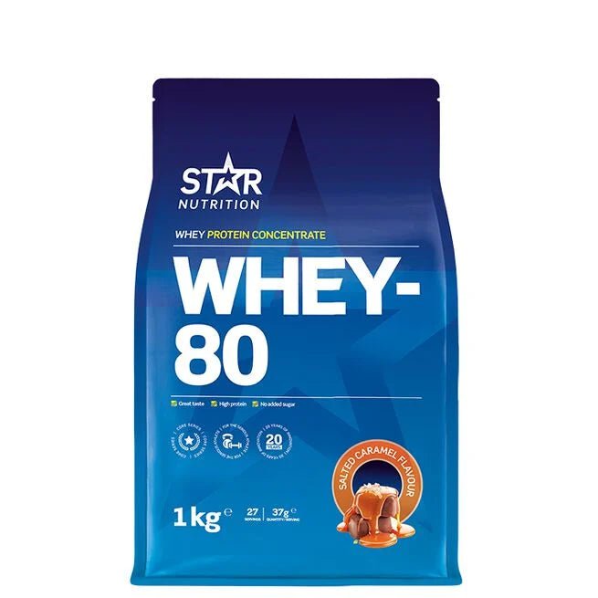 Star Nutrition - Whey - 80 Myseprotein 1kg - Flexfit