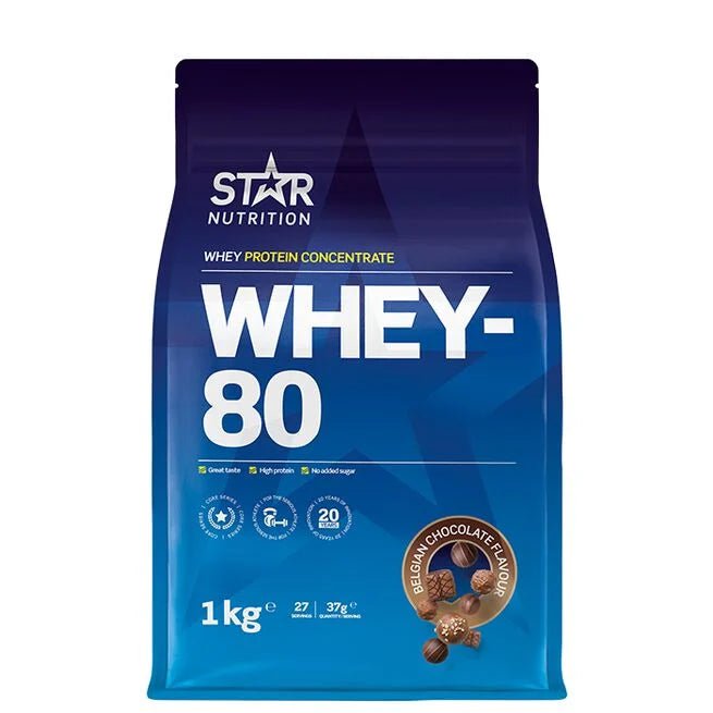 Star Nutrition - Whey - 80 Myseprotein 1kg - Flexfit