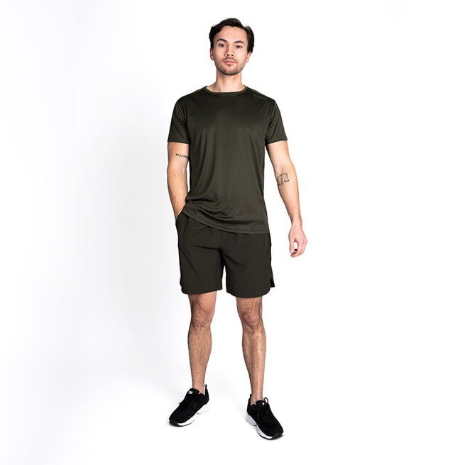 Star Training T - shirt, Dark Forest Green - Flexfit