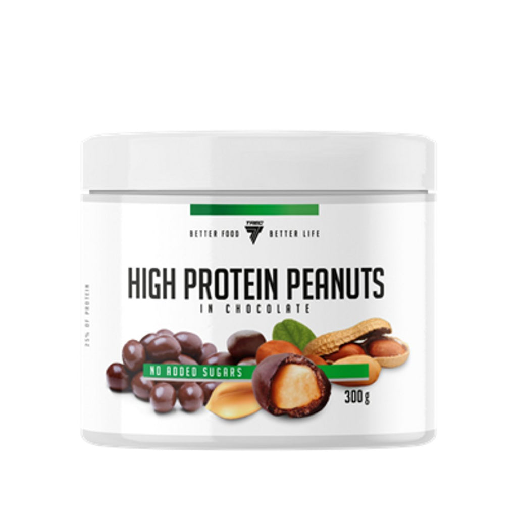 Trec Nutrition - High Protein Peanuts in Chocolate, 300g - Flexfit