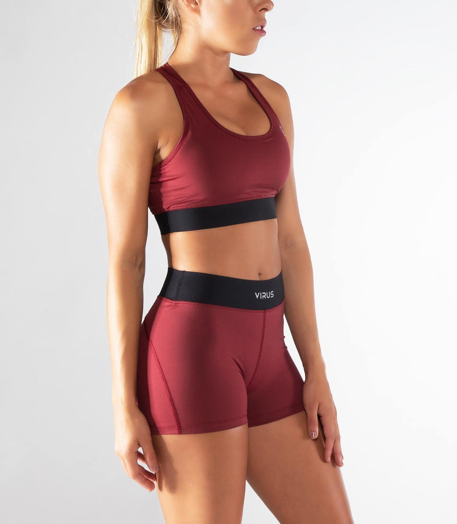 Virus - ECo55 | Raven Stay Cool Sports Bra - Dark Berry - Flexfit