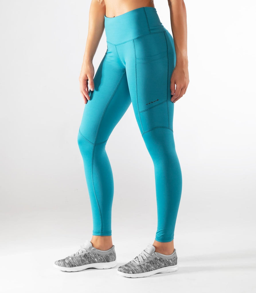 Virus - ECo61 | Athena Compression Pant - Bay Blue - Flexfit