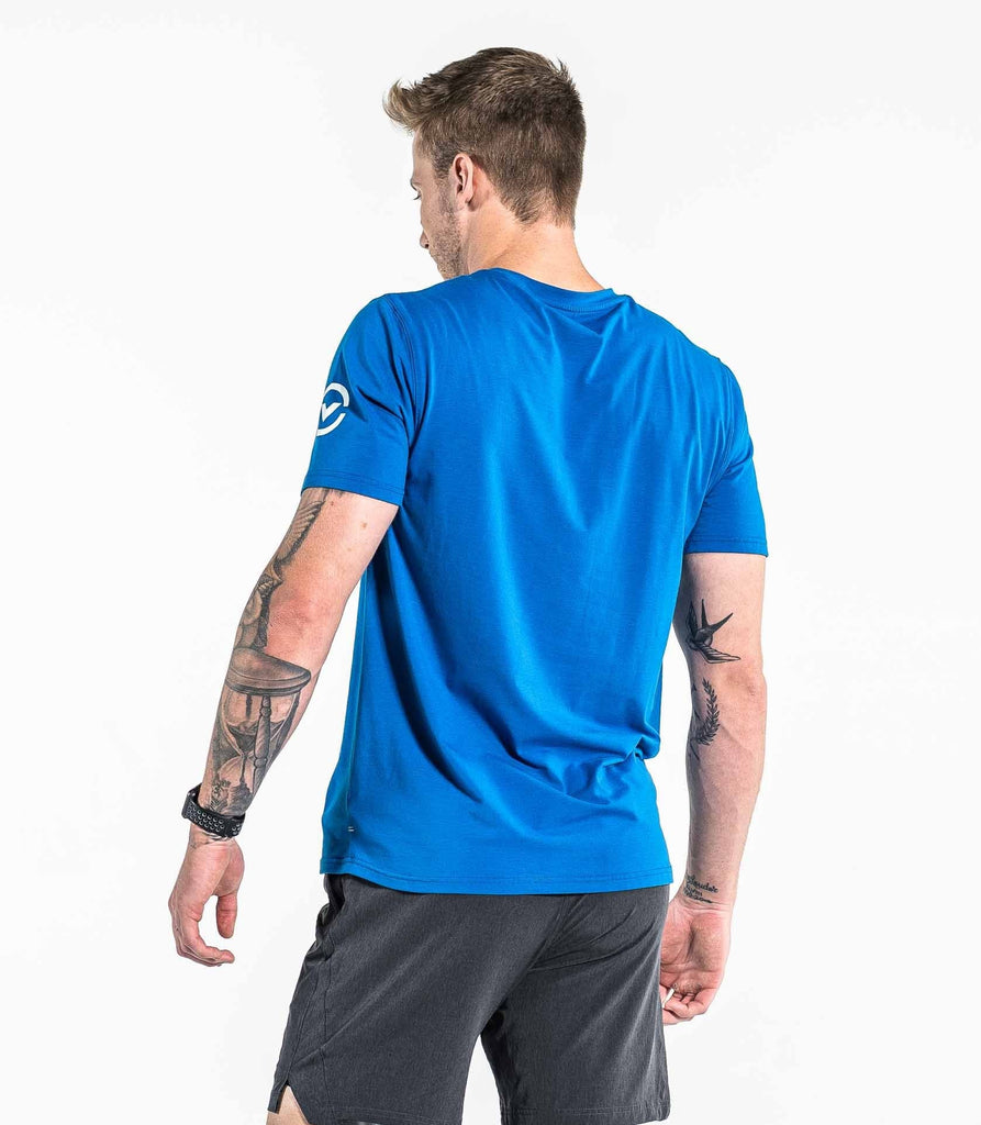 Virus - Forever Tee - Royal Blue/White - Flexfit