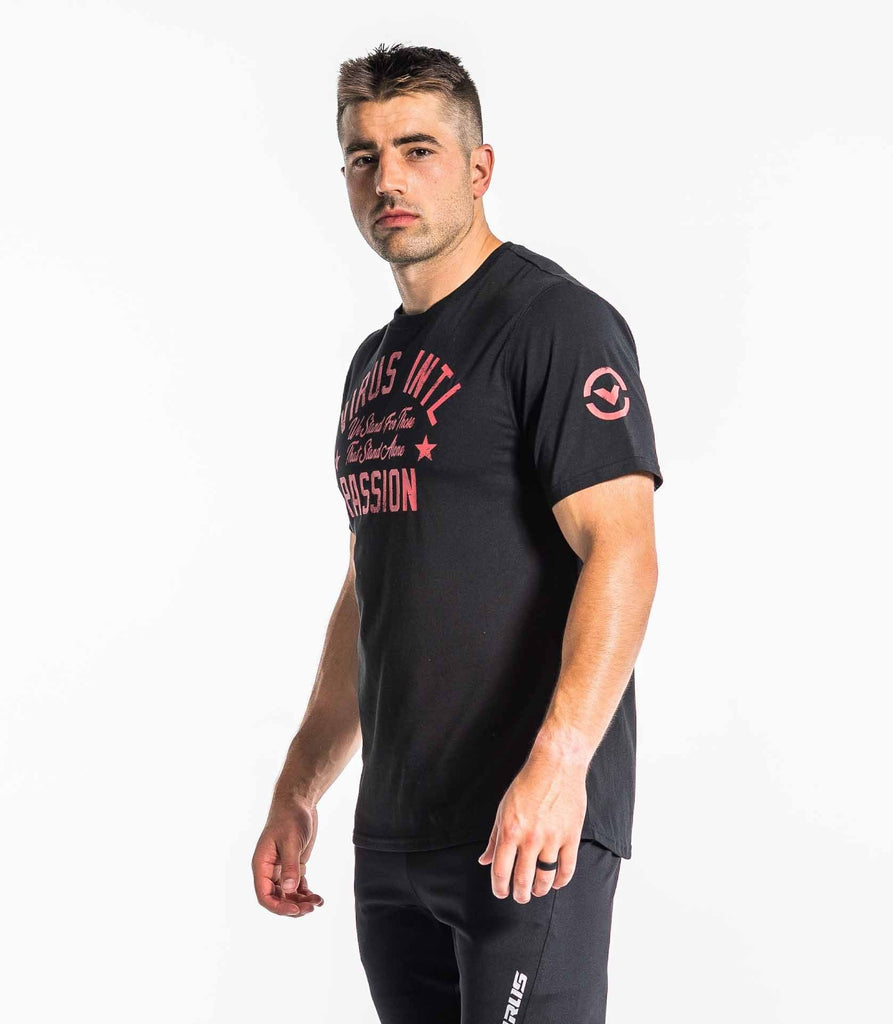 Virus - Passion Classic Tee - Black/Red - Flexfit