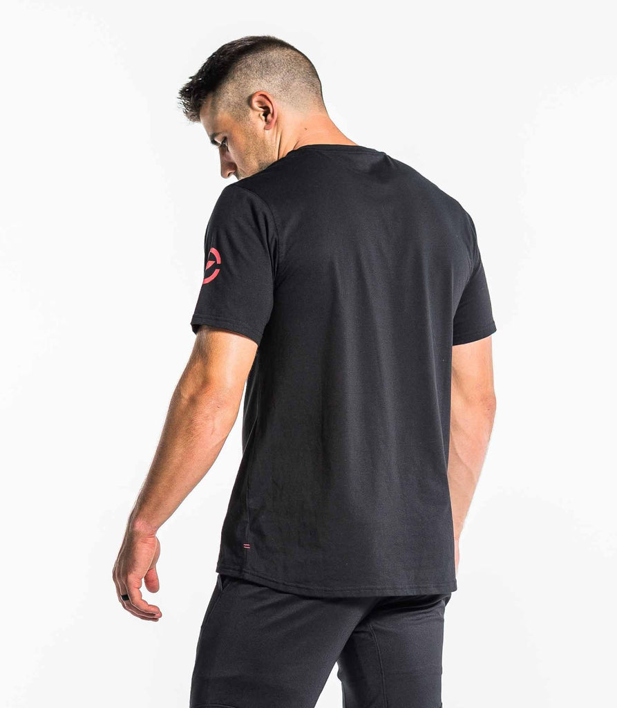 Virus - Passion Classic Tee - Black/Red - Flexfit