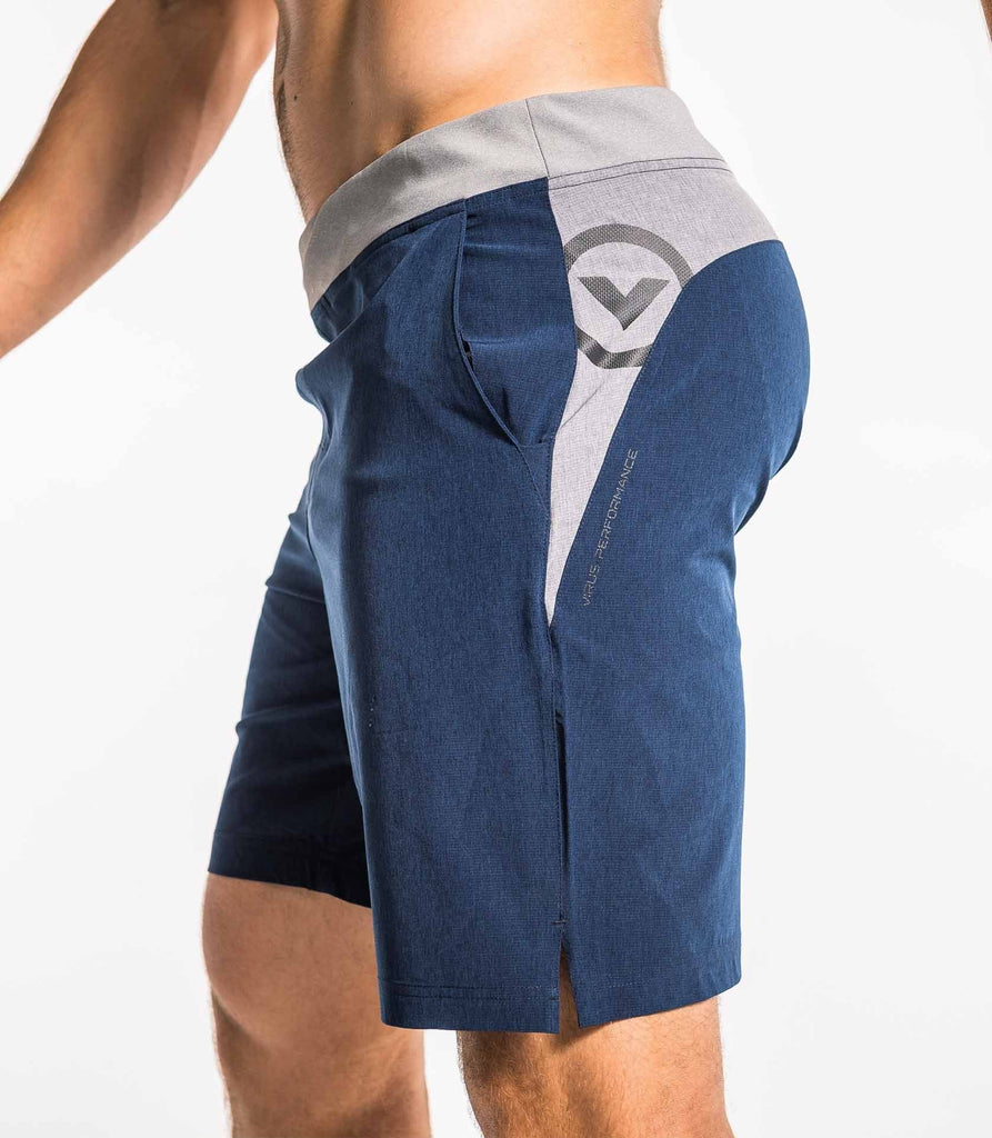 Virus - Razr Short - Heather Navy/Heather Grey - Flexfit