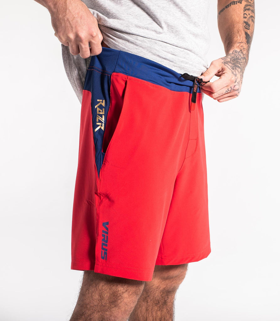 Virus - Razr Short - Red/Blue - Flexfit