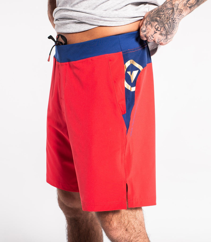 Virus - Razr Short - Red/Blue - Flexfit