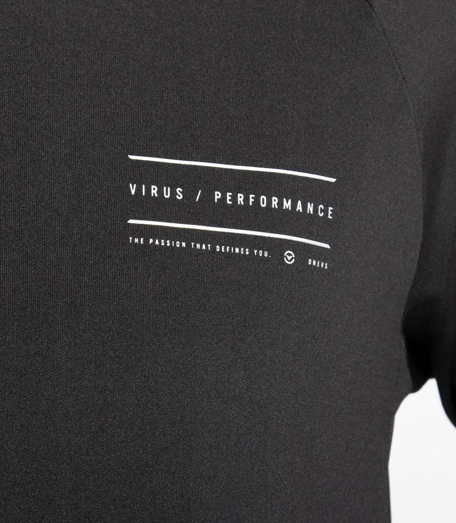 Virus - Sio22 | Stay Warm Crew Neck Top - Black - Flexfit