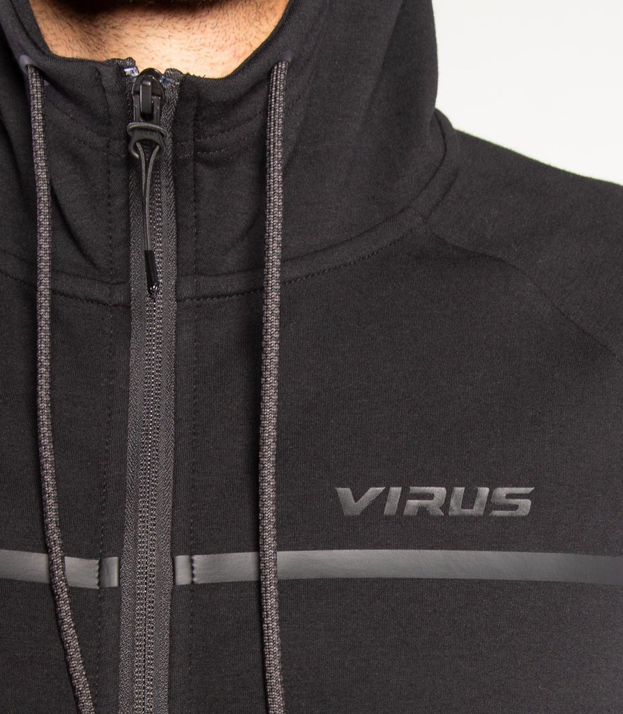 Virus - ST17 | BioFleet Full Zip Jacket Black - Flexfit