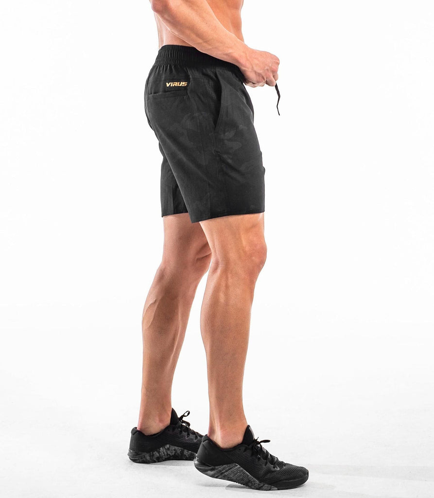 Virus - ST9 | Evo Performance Short - Ltd Edt Black Camo Gold - Flexfit