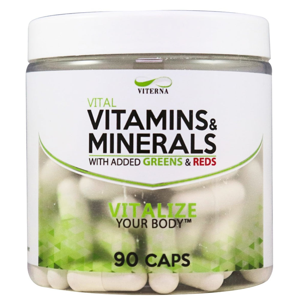 Viterna - Multivitamin/Mineral/Greens/Reds, 90 caps. - Flexfit