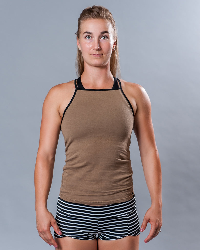 Vull - Boxy Tank (Tan) - Flexfit