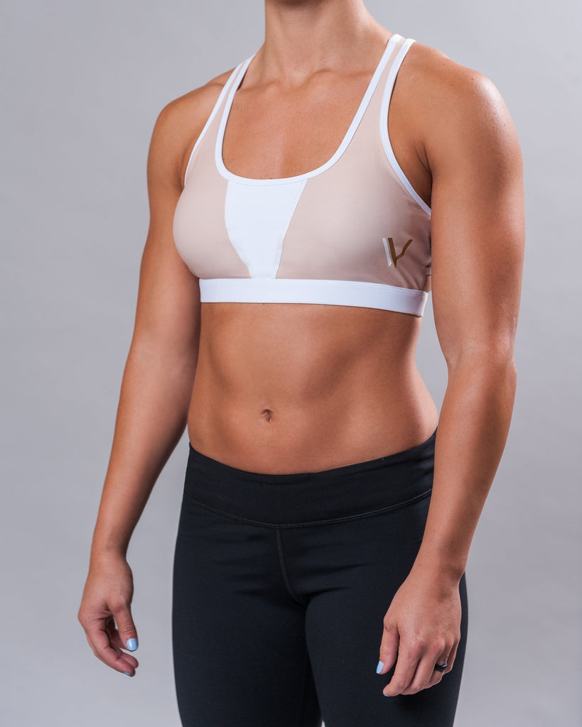 Vull - Complex Sports Bra (Nude/White) - Flexfit