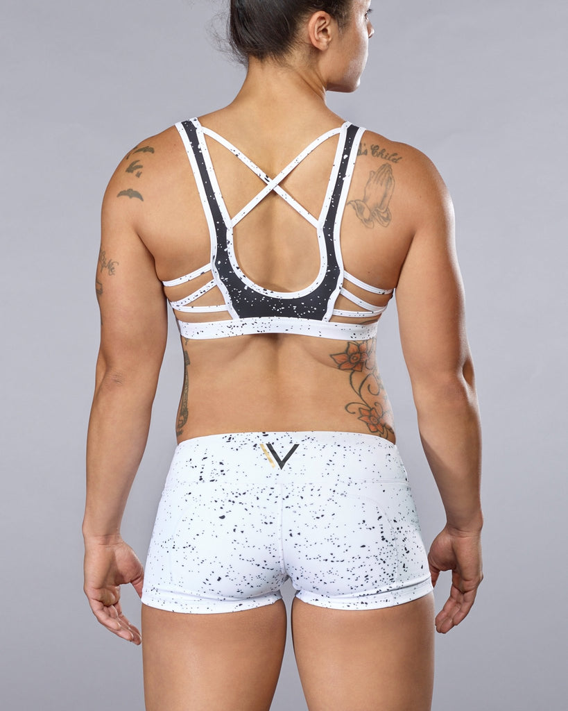 Vull - Complex Sports Bra (Speckled Black/White) - Flexfit